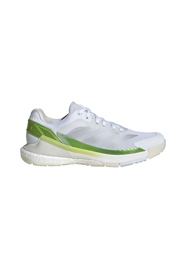 CRAZYQUICK BOOST - Padel shoes - cloud white   metalic   lucid lemon