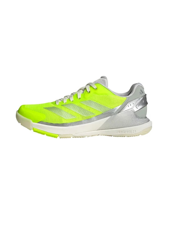 CRAZYQUICK LS  - Padel shoes - lucid lemon   silver metallic  silver