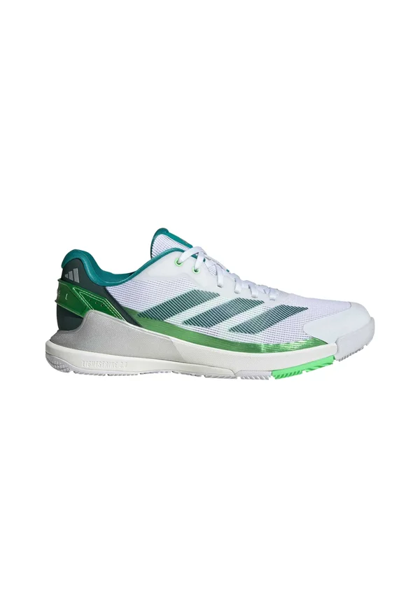 CRAZYQUICK  - Padel shoes - cloud white   aurora ivy   lime burst