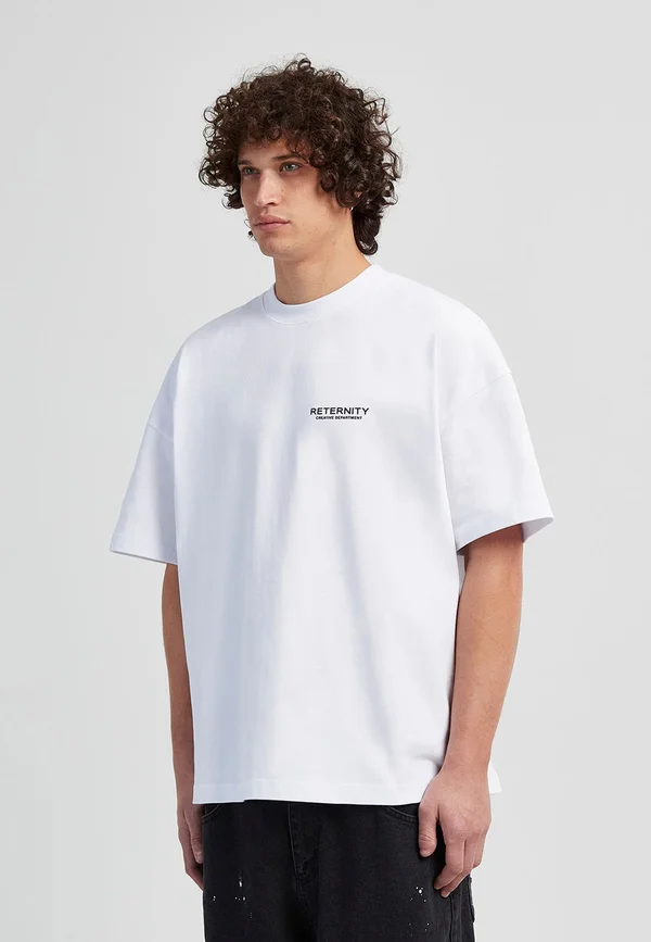CREATIVE DEPT - Print T-shirt - white