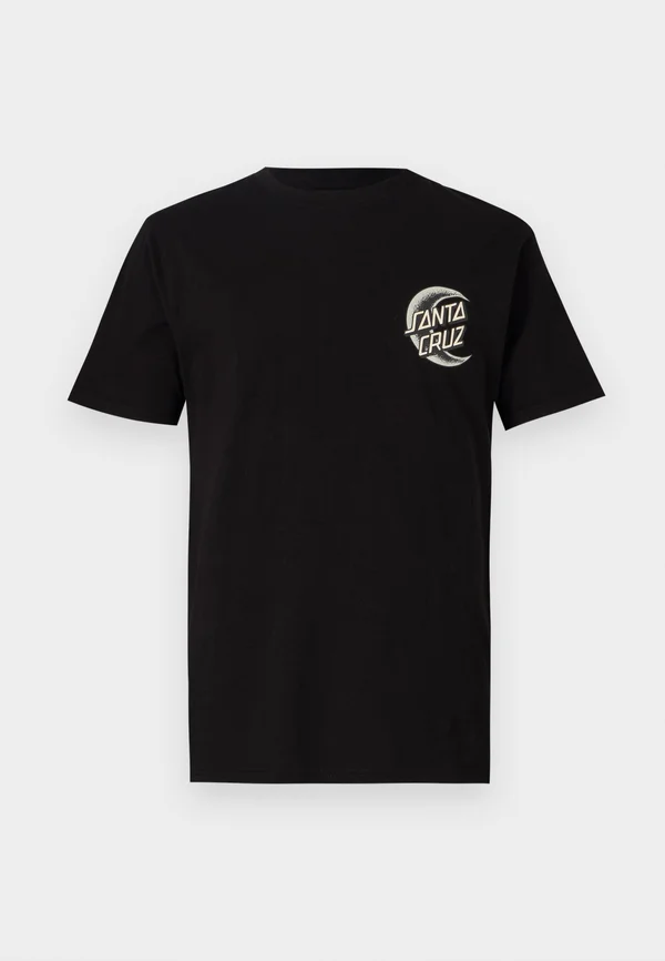 CRESCENT MOON CHEST UNISEX - Print T-shirt - black