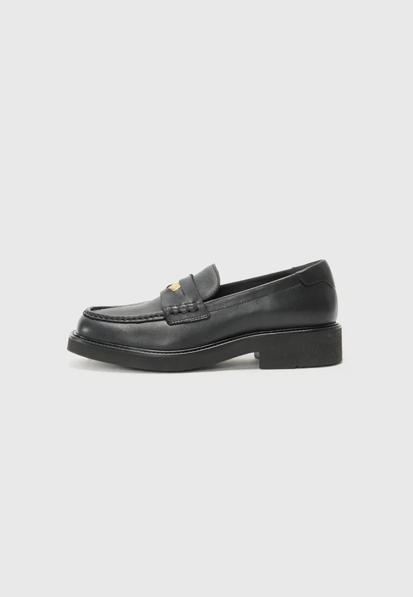 CREST SQUARISH - Moccasins - black