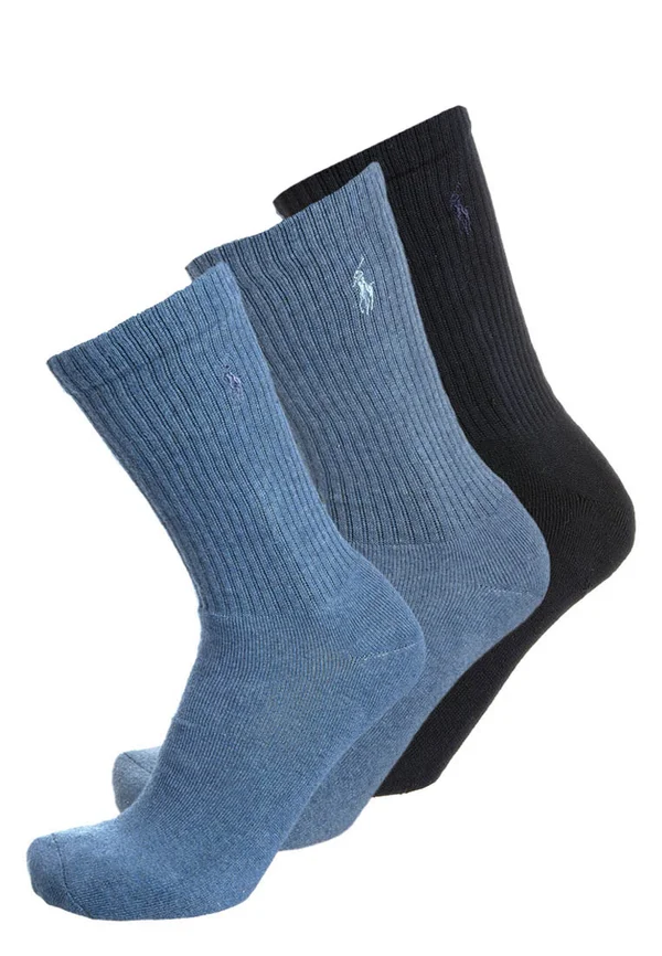 CREW 3 PACK - Socks - denim
