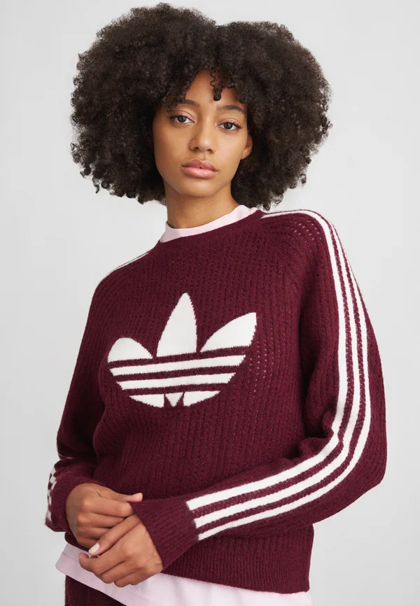 CREW - Jumper - maroon