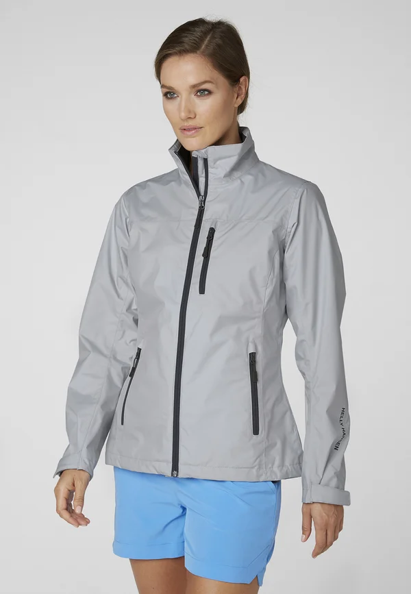 CREW MIDLAYER - Waterproof jacket - light grey