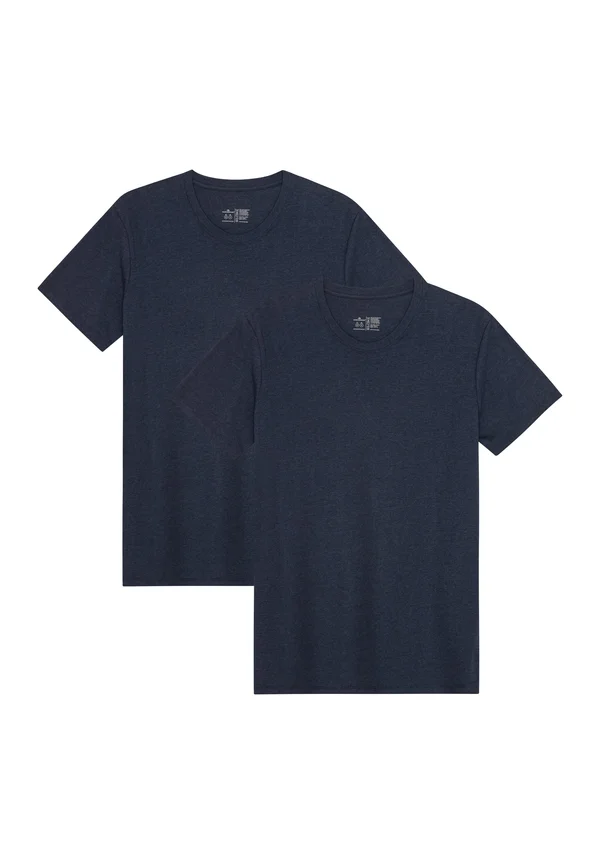CREW NECK  2-PACK - Basic T-shirt - dark navy