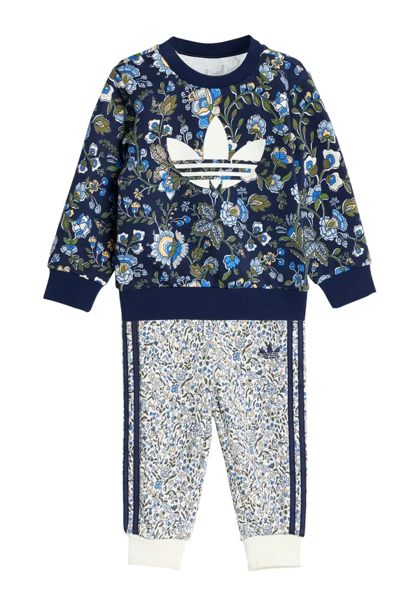 CREW SET - Print T-shirt - night indigo/multicolor