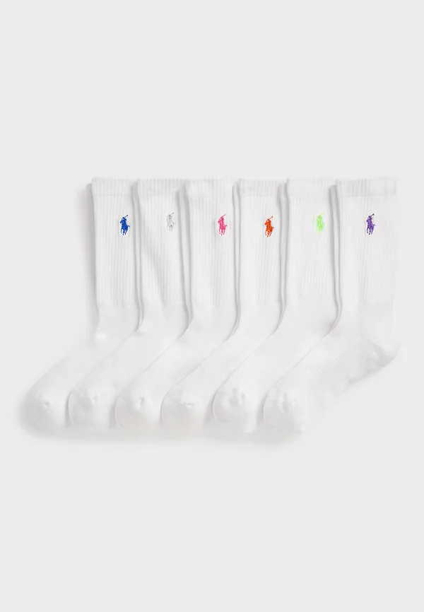 CREW SOCK 6 PACK - Socks - white