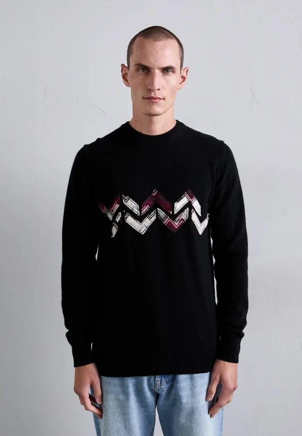 CREWNECK - Jumper - black