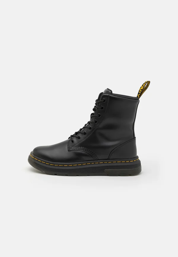 CREWSON UNISEX - Platform ankle boots - black