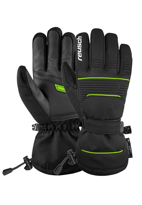 CROSBY R-TEX XT - Gloves - black neon green