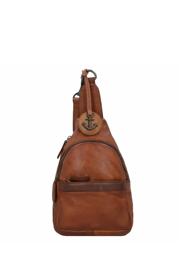 Cross body bag - charming cognac