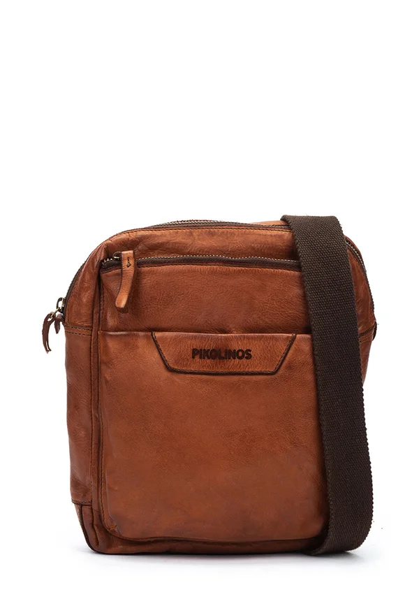 Cross body bag - cognac color