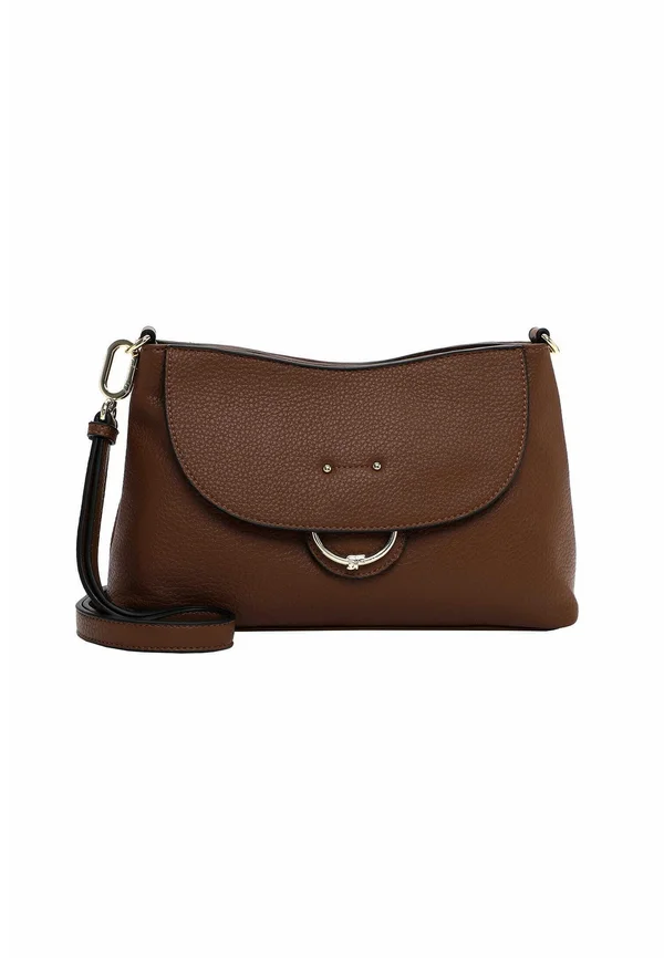 Cross body bag - cognac