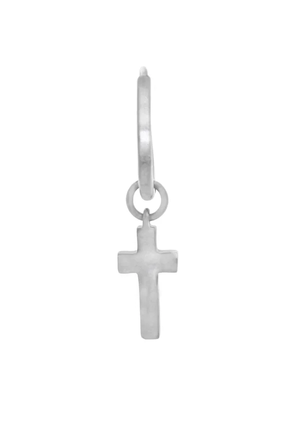CROSS CHARM HUGGIE  - Charm - metal