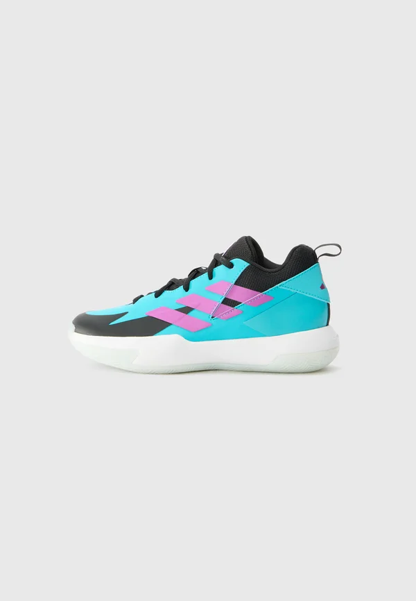 CROSS EM UP SELECT UNISEX - Basketball shoes - lucid cyan/core black/purple burst