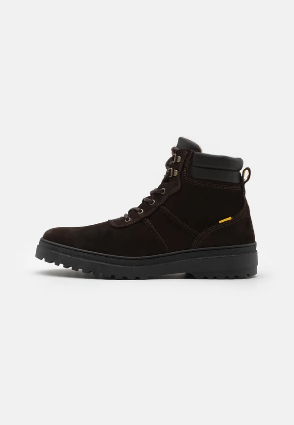 CROSS - Lace-up ankle boots - dark brown