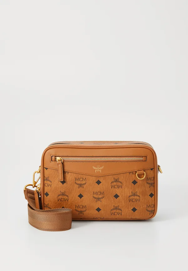 CROSSBODY UNISEX - Cross body bag - cognac