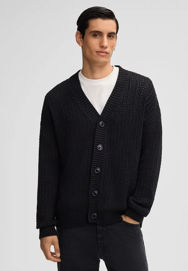 CRUZ - Cardigan - schwarz