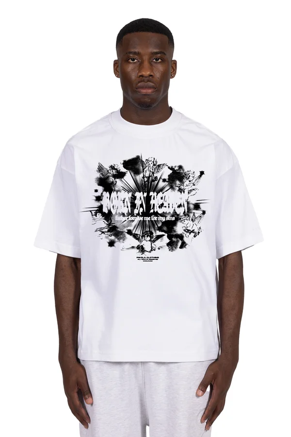 CUPIDS UNISEX - Print T-shirt - white