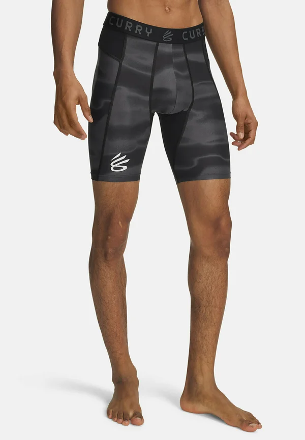 CURRY HEATGEAR PRINTED - Swimming trunks - black