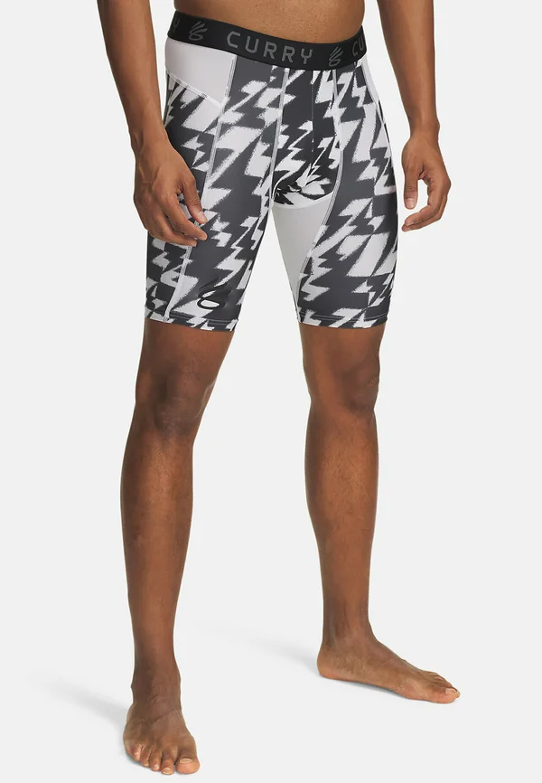 CURRY HEATGEAR PRINTED - Swimming trunks - white