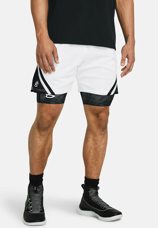 CURRY MESH - Sports shorts - white