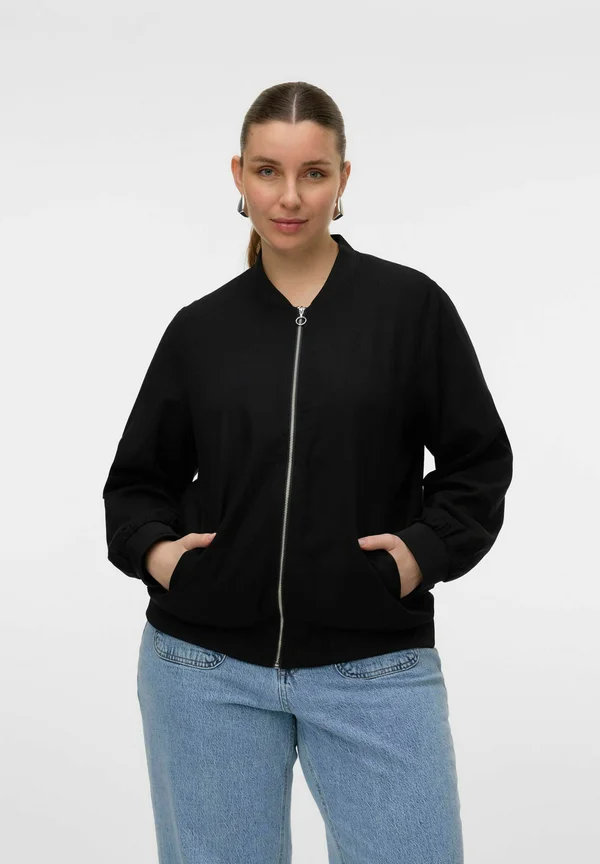 CURVE VMCDINNA - Zip-up sweatshirt - black