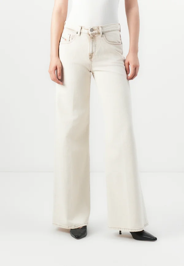 D AKEMI - Wide Leg - sand