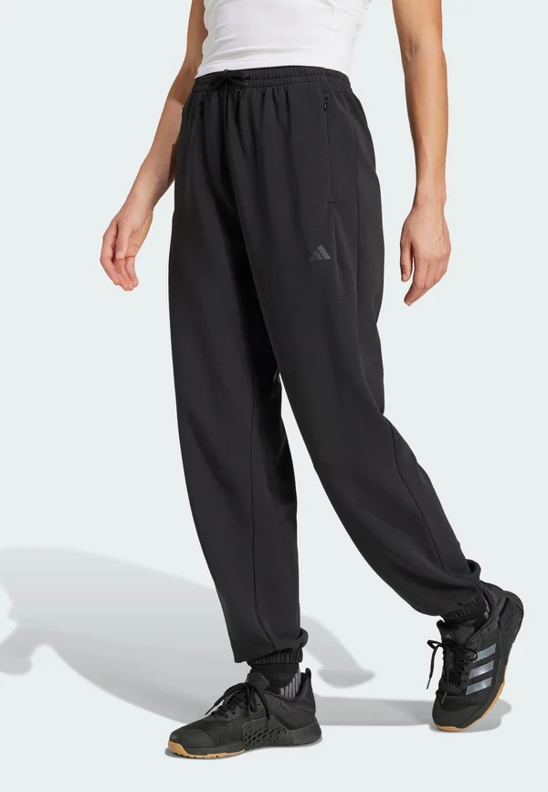 D4T KNIT PANT - Tracksuit bottoms - black