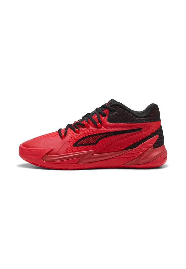DAGGER SNEAKER SCHUHE BASKETBALL - Basketball shoes - red puma black