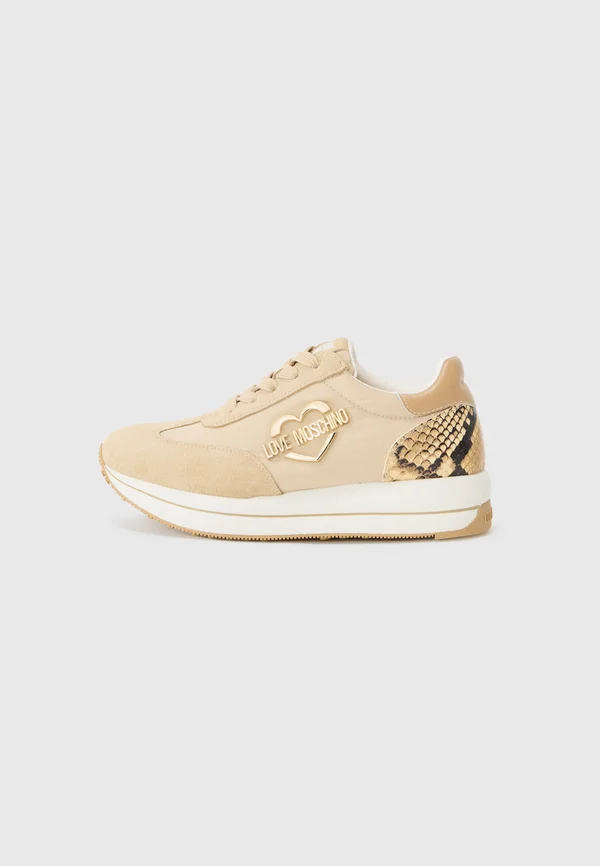 DAILY RUNNING - Trainers - beige/cognac