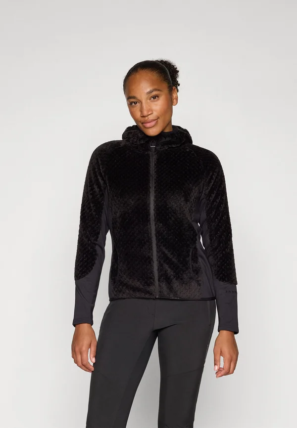 DAISETTA - Fleece jacket - basic black