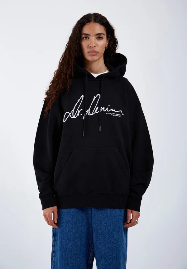 DAMIEN  - Hoodie - black script