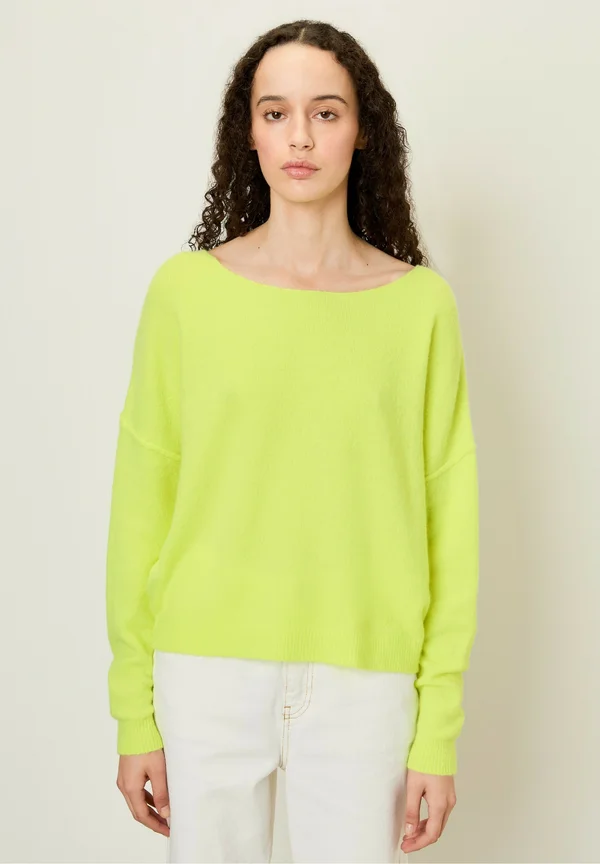 DAMSVILLE - Jumper - jaune fluo