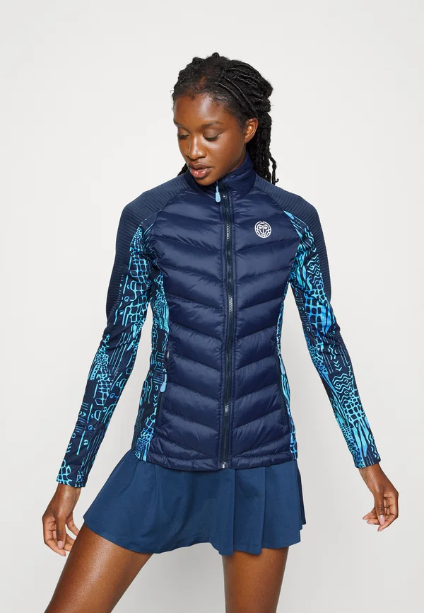 DANIA TECH JACKET - Training jacket - dark blue/aqua