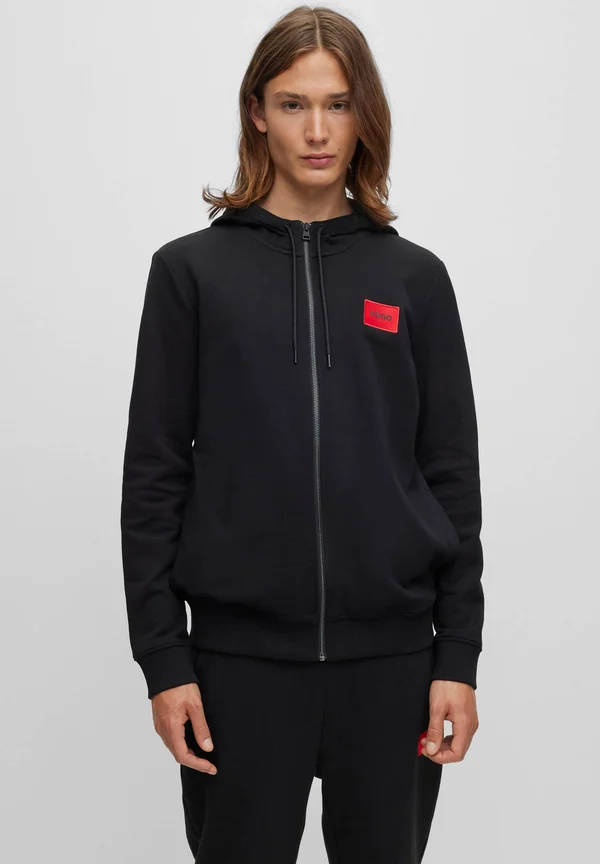 DAPLE - Zip-up sweatshirt - black