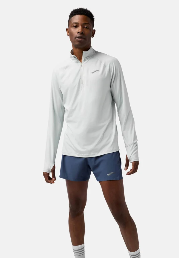 DASH 1/4 ZIP 3.0 - Long sleeved top - smoke