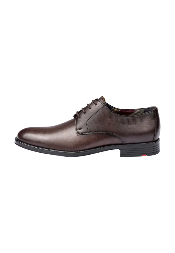 DAVENPORT - Smart lace-ups - braun