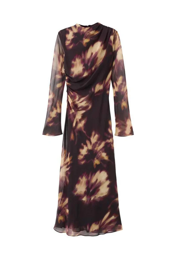 Day dress - bordeaux