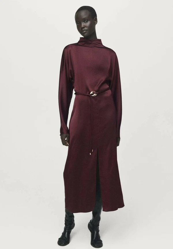 Day dress - bordeaux