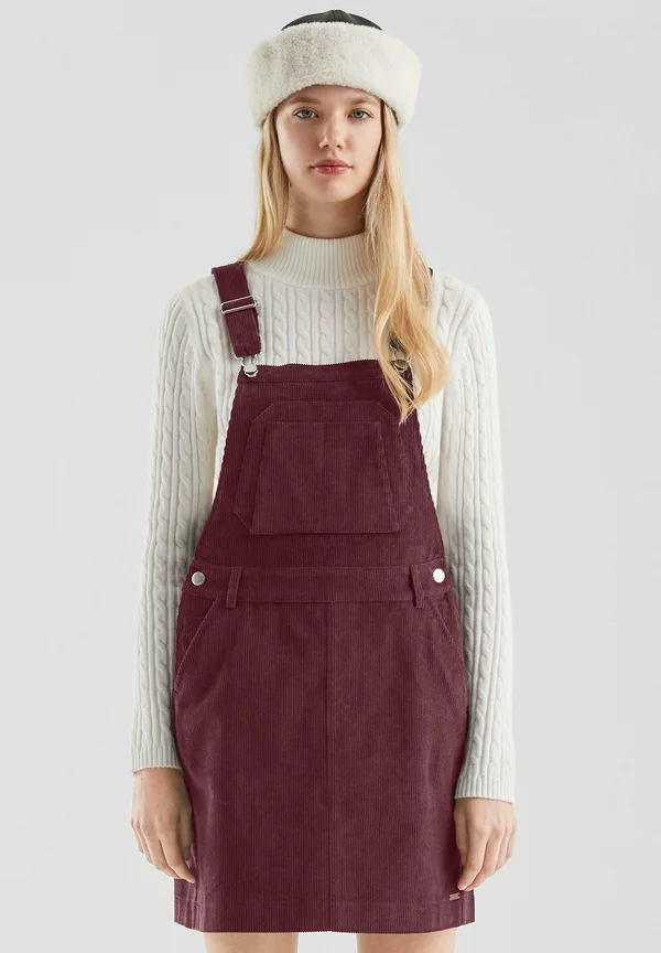 Day dress - bordeaux