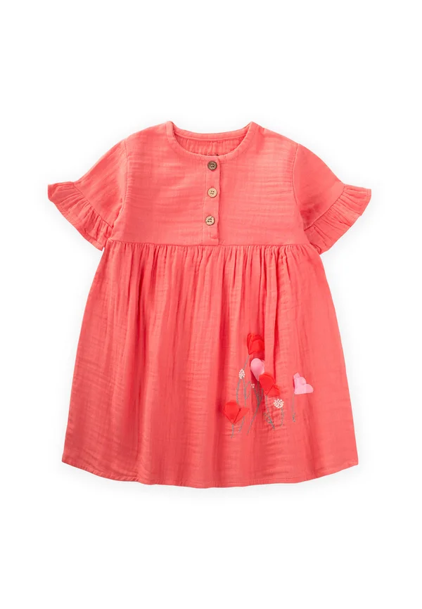 Day dress - coral