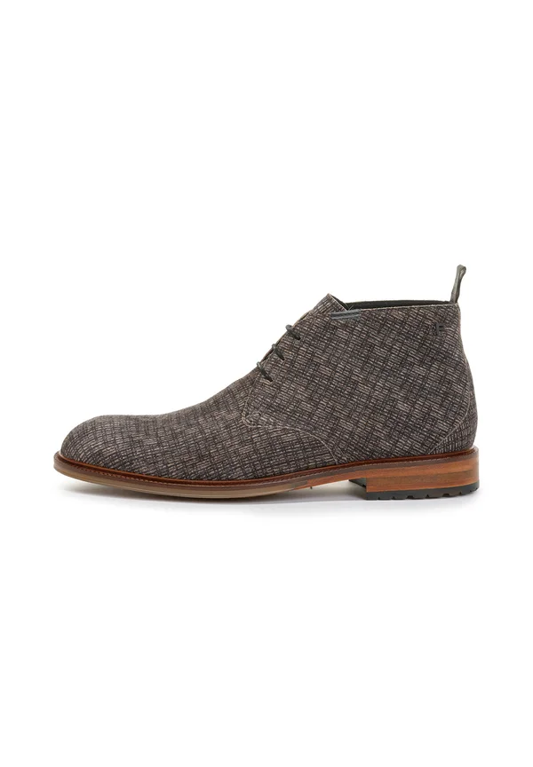 DE NORMER 01.01 - Lace-up ankle boots - taupe