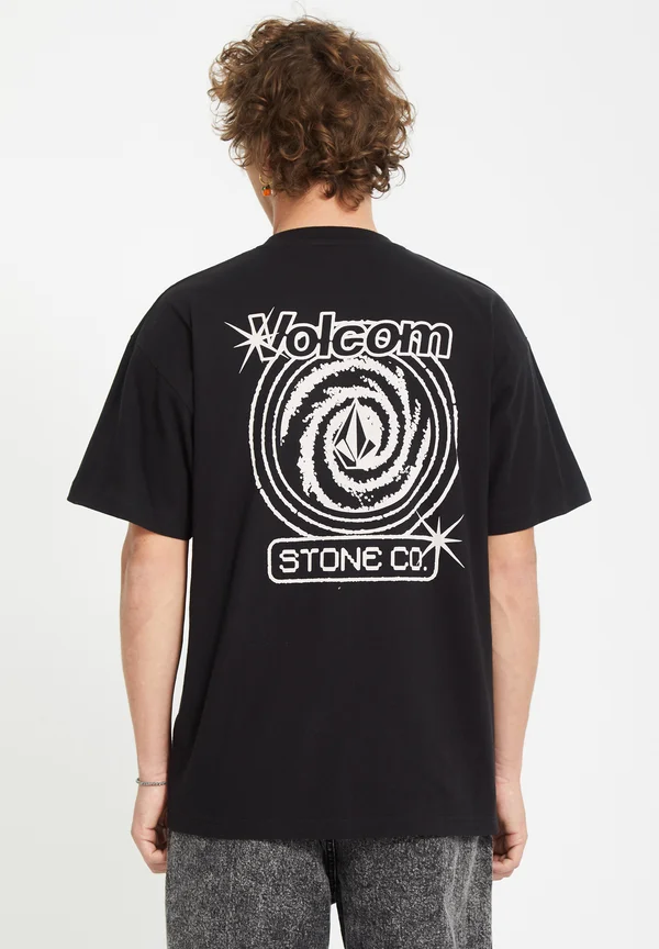 DEEP TRANCE - Print T-shirt - black