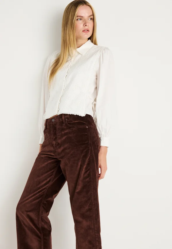 DEEP TRANCE - Trousers - shaved chocolate