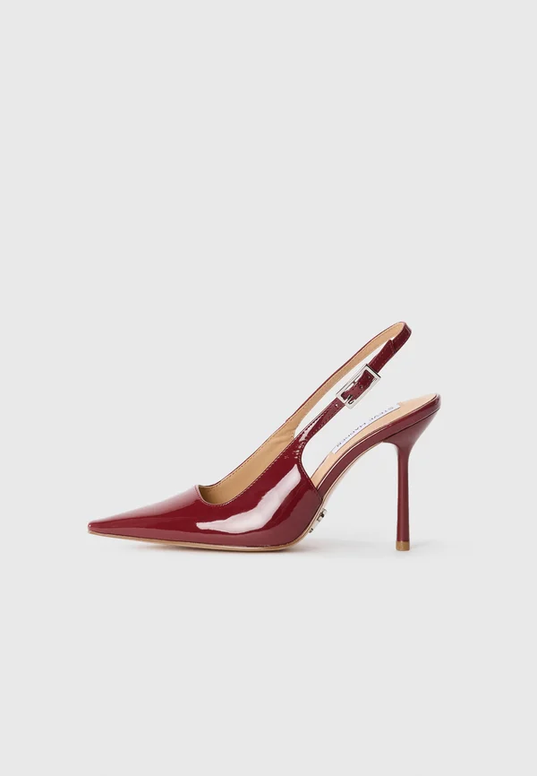 DELANERYS - High heeled sandals - wine