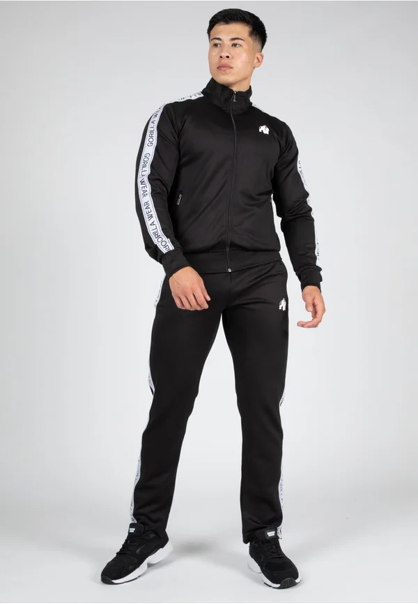 DELAWARE - Tracksuit bottoms - black