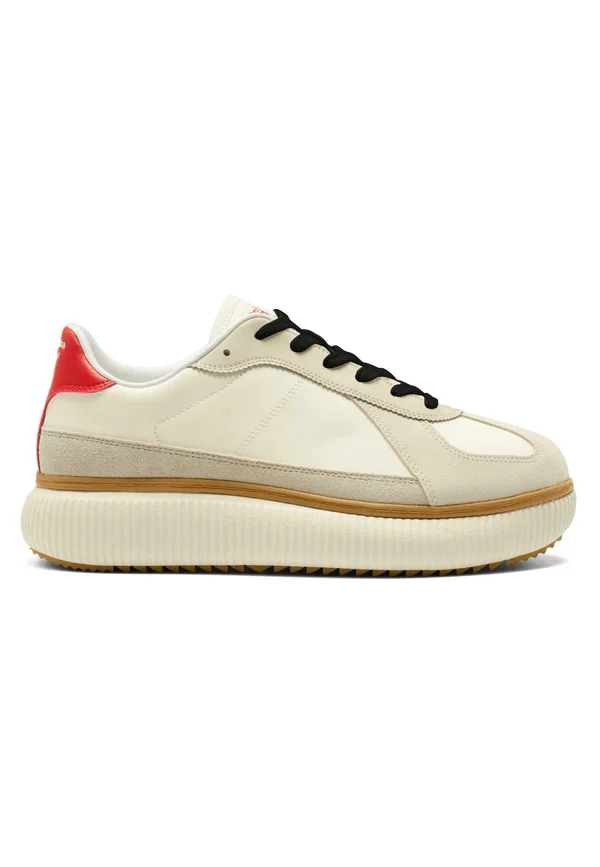DELECITY - Trainers - cream fiery red