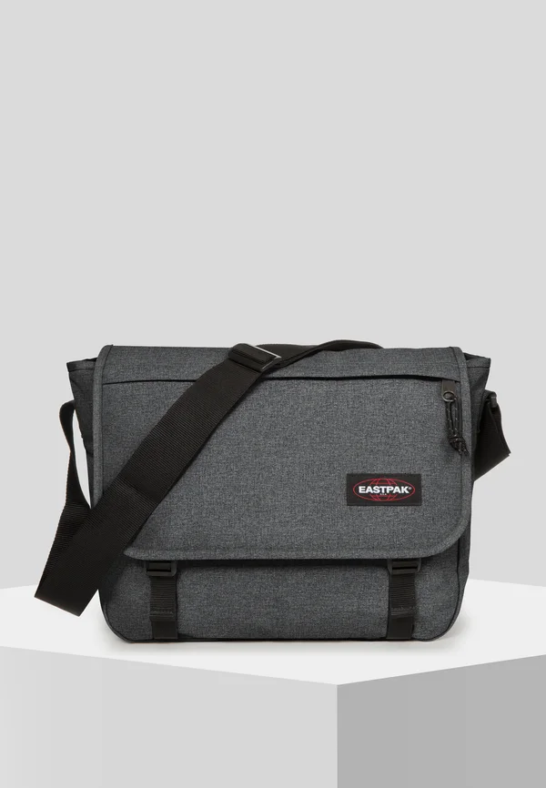 DELEGATE + - Cross body bag - mottled dark grey